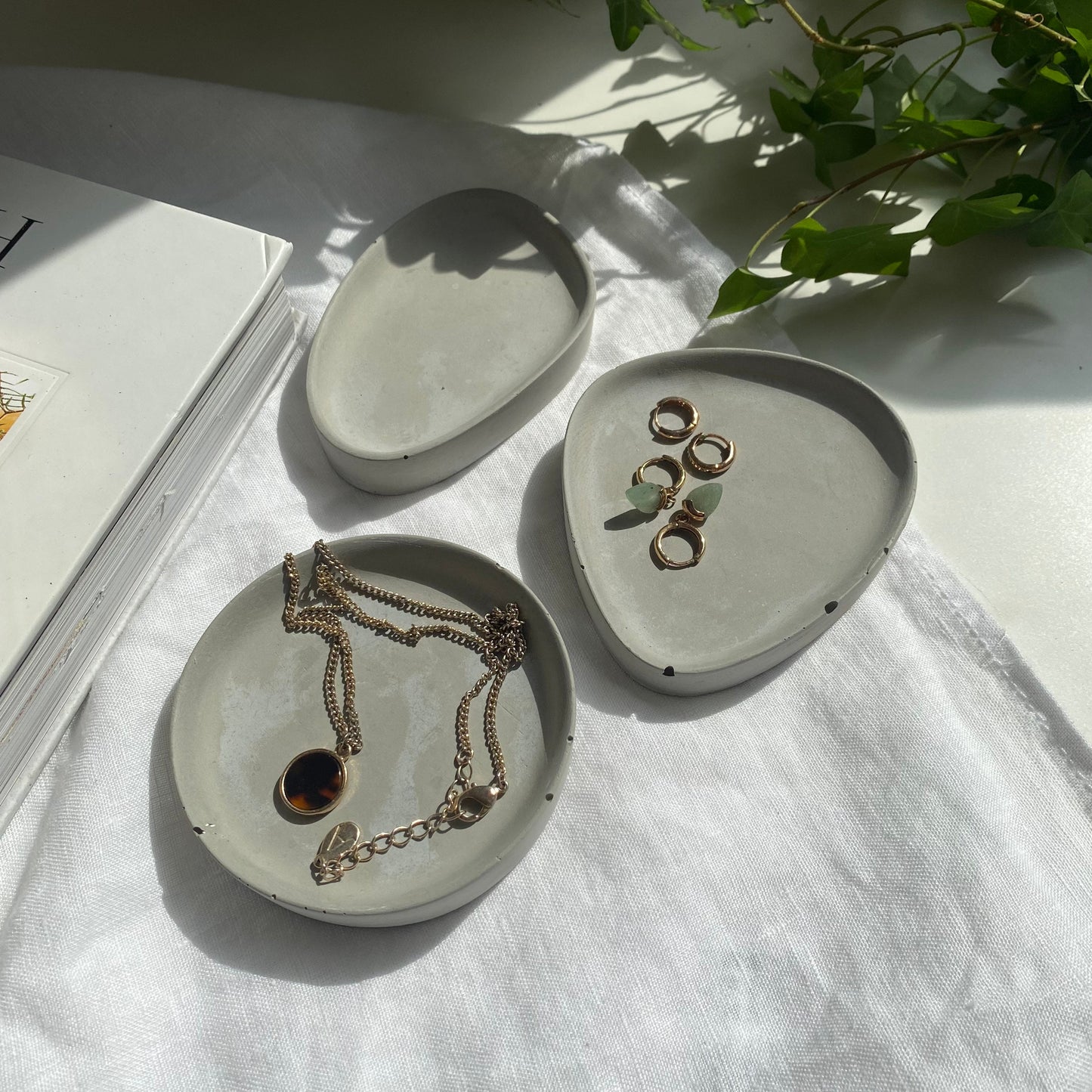 Concrete Trinket Dish | Jewellery Dish | Jewellery Storage | Jewellery Tray