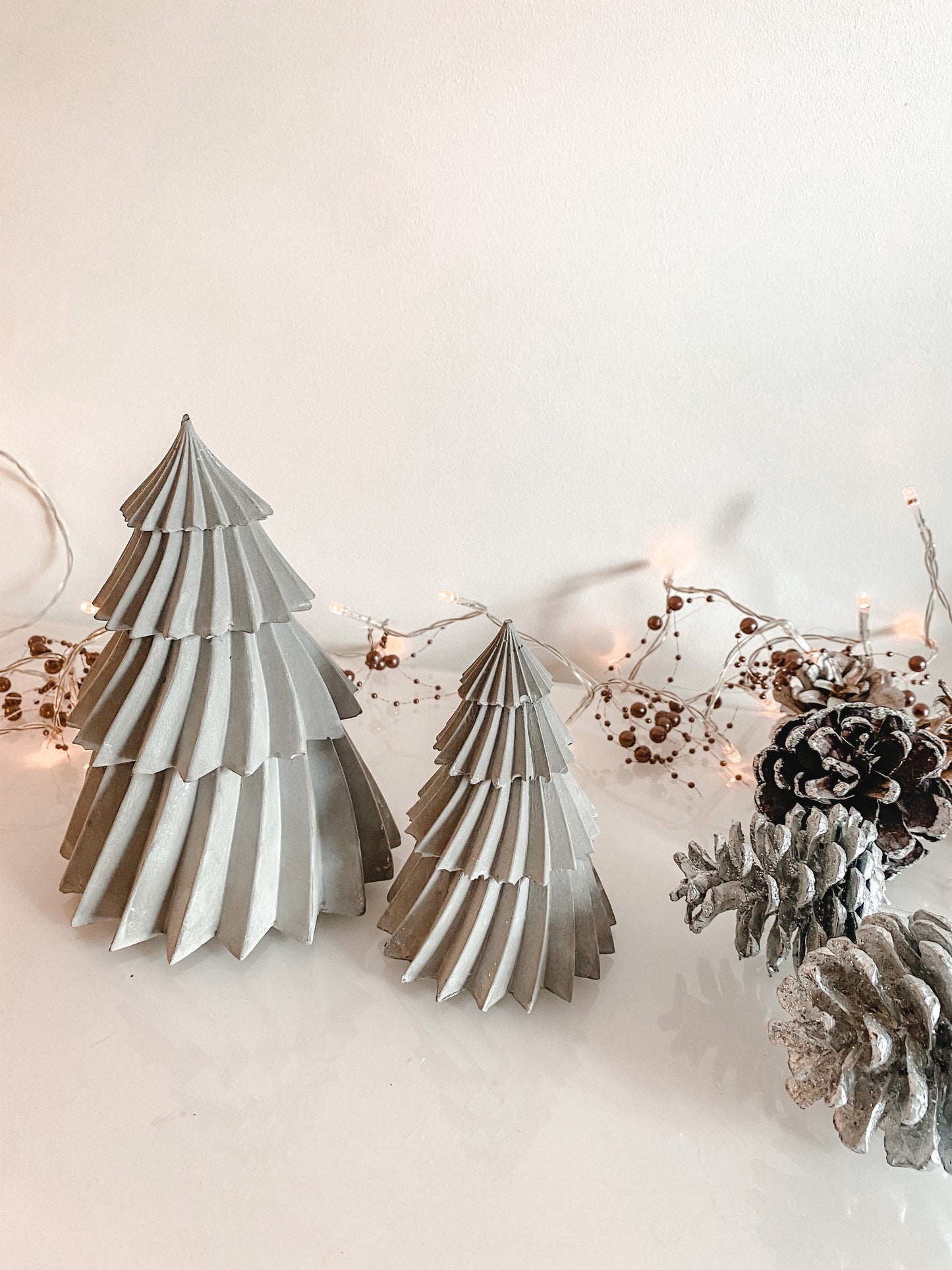 Concrete Christmas Trees | Christmas Decoration | Handmade Xmas Home Decor