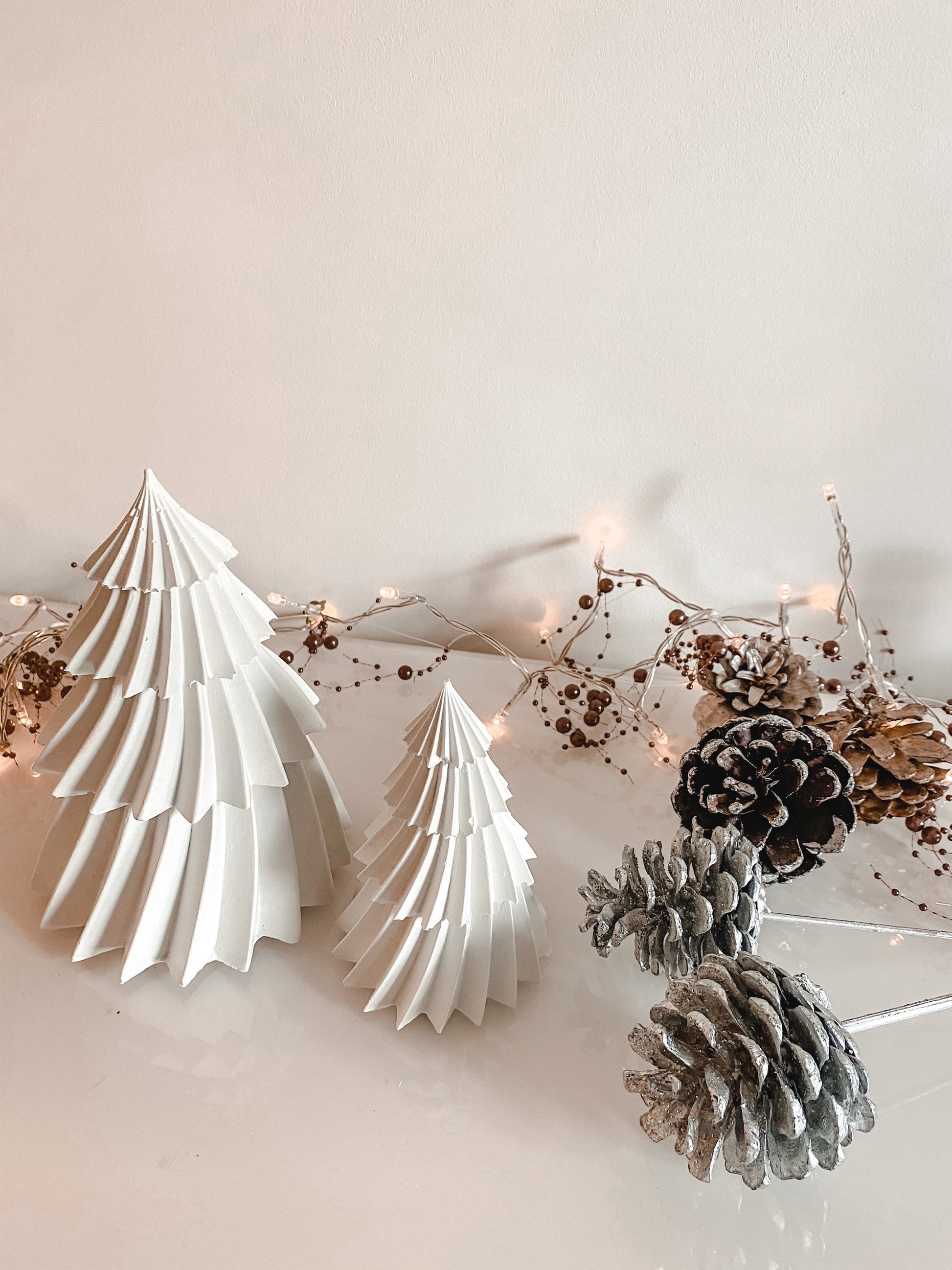Concrete Christmas Trees | Christmas Decoration | Handmade Xmas Home Decor