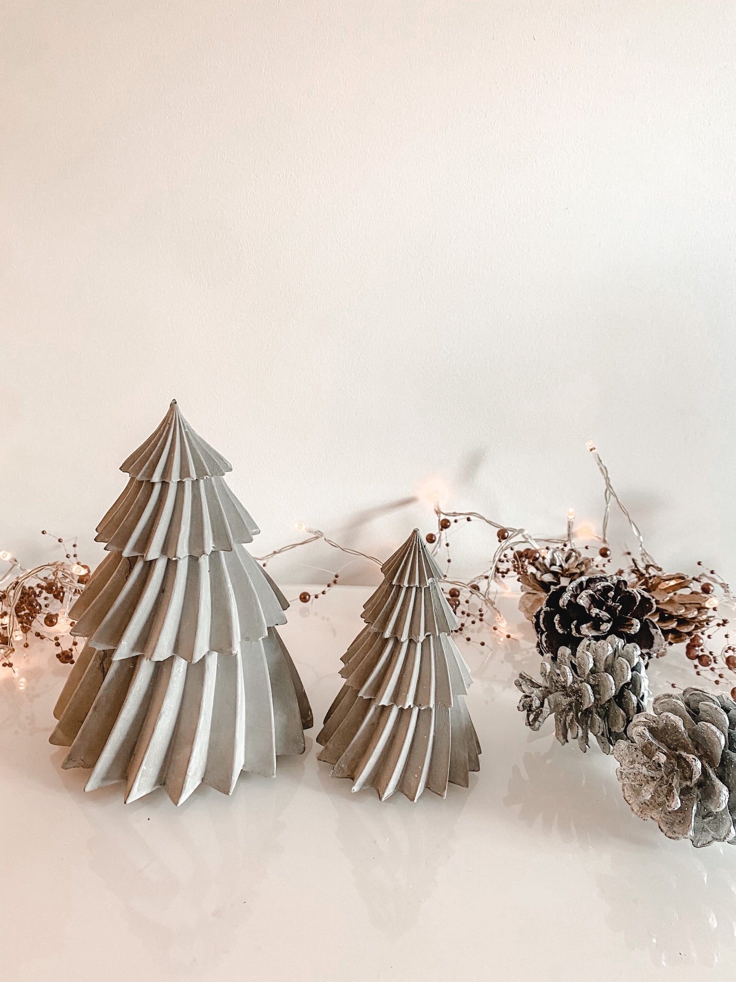 Concrete Christmas Trees | Christmas Decoration | Handmade Xmas Home Decor