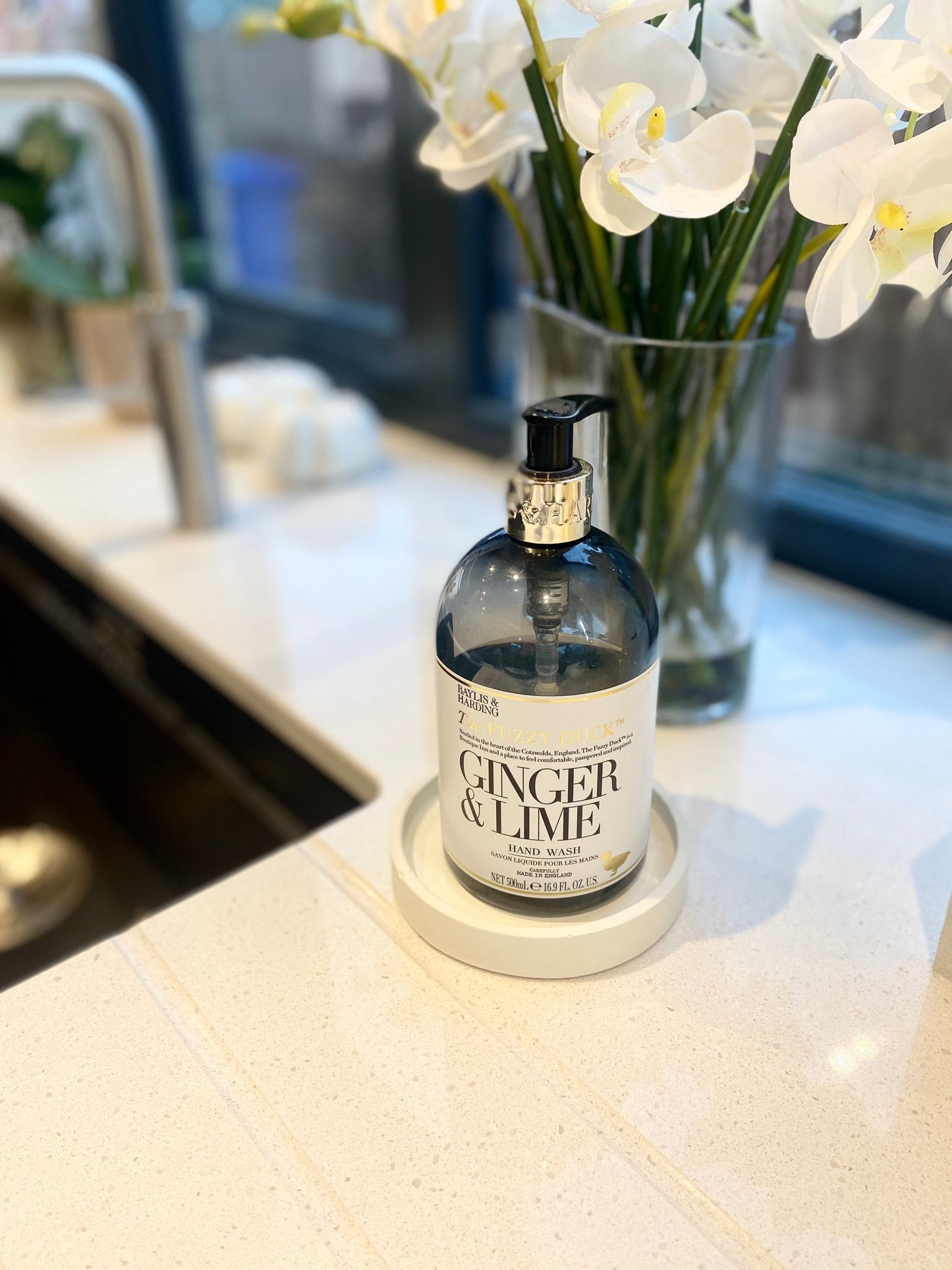 Multiple Sizes Concrete Small Round Decorative Trays | Soap Bottle Dish | Display Trays