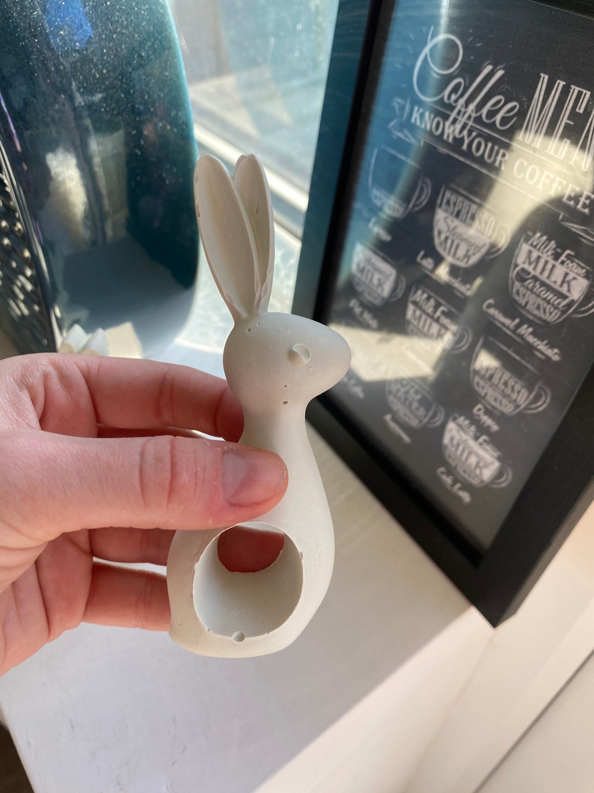 Concrete Easter Bunny | Easter Decor | Easter Rabbit | Styling Ornament