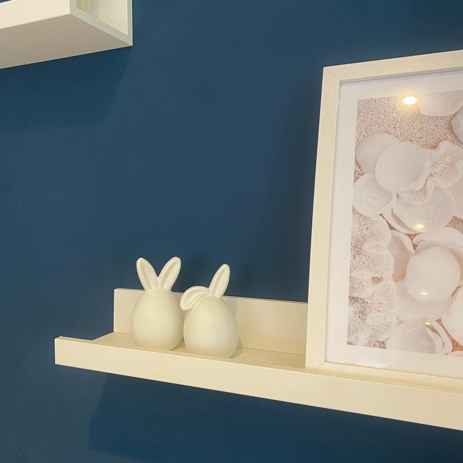 Concrete Easter Egg with Bunny Ears | Easter Bunny | Easter Egg | Easter Decor | Spring Rabbit Ornament