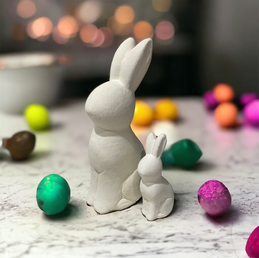 Concrete Easter Bunny | Easter Decor | Easter Rabbit | Styling Ornament