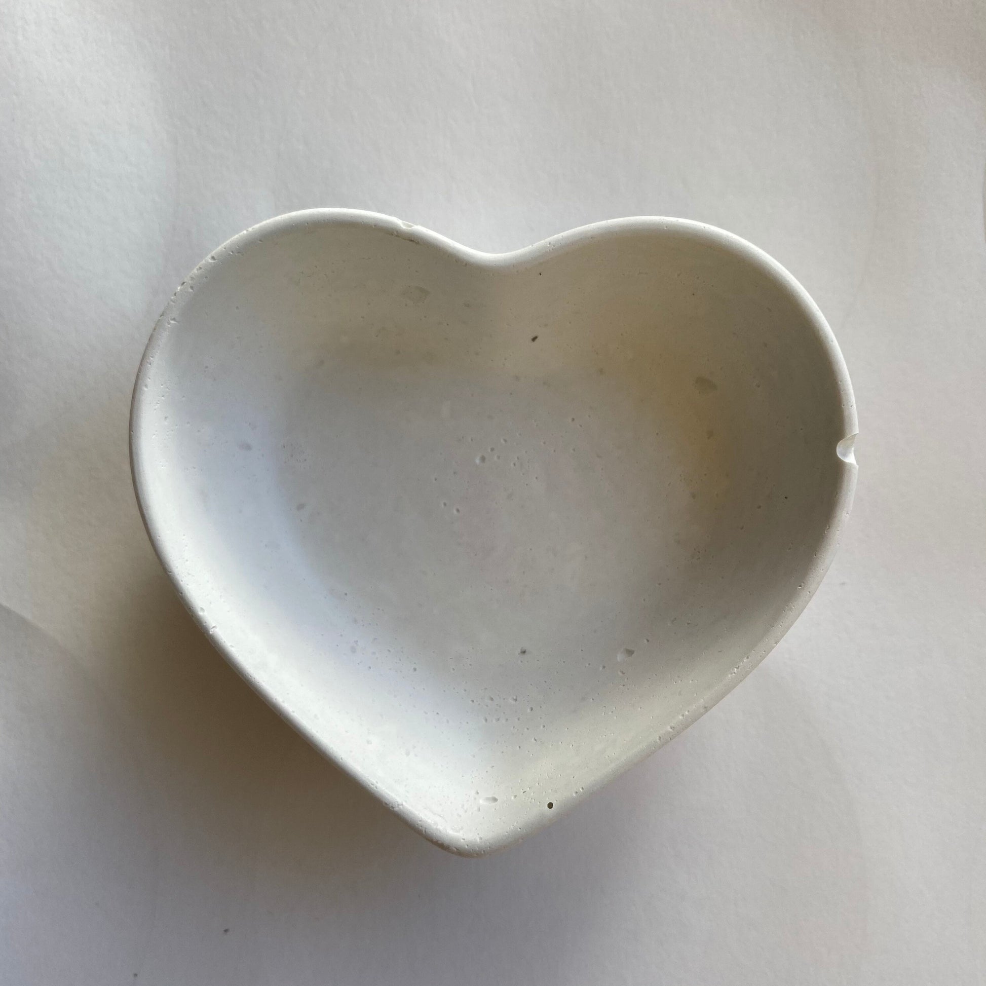 Concrete Heart Trinket Dish | Jewellery Dish