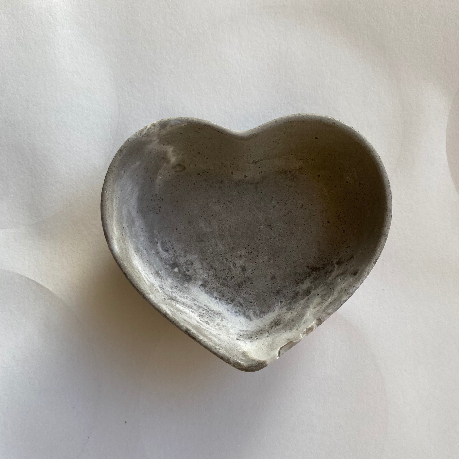 Concrete Heart Trinket Dish | Jewellery Dish