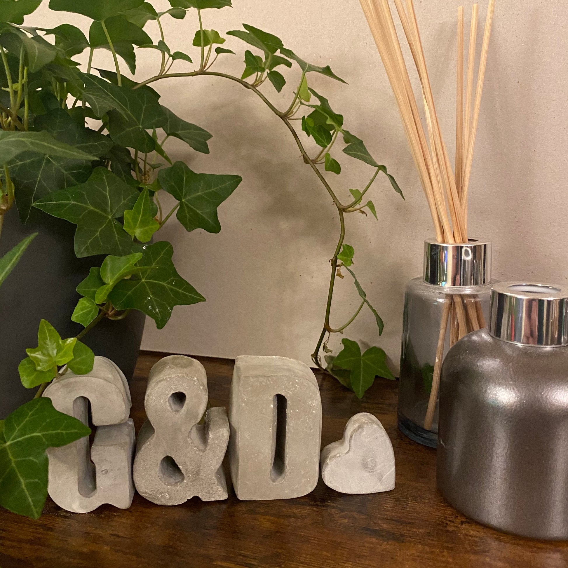 Concrete Letter Sets | Decorative Letters | Letters for the home