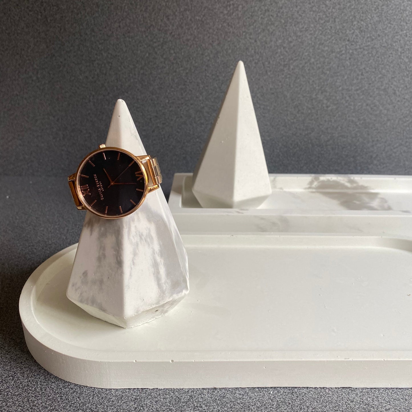 Concrete Large Jewellery Holder | Watch Holder | Ring Tree | Trinket