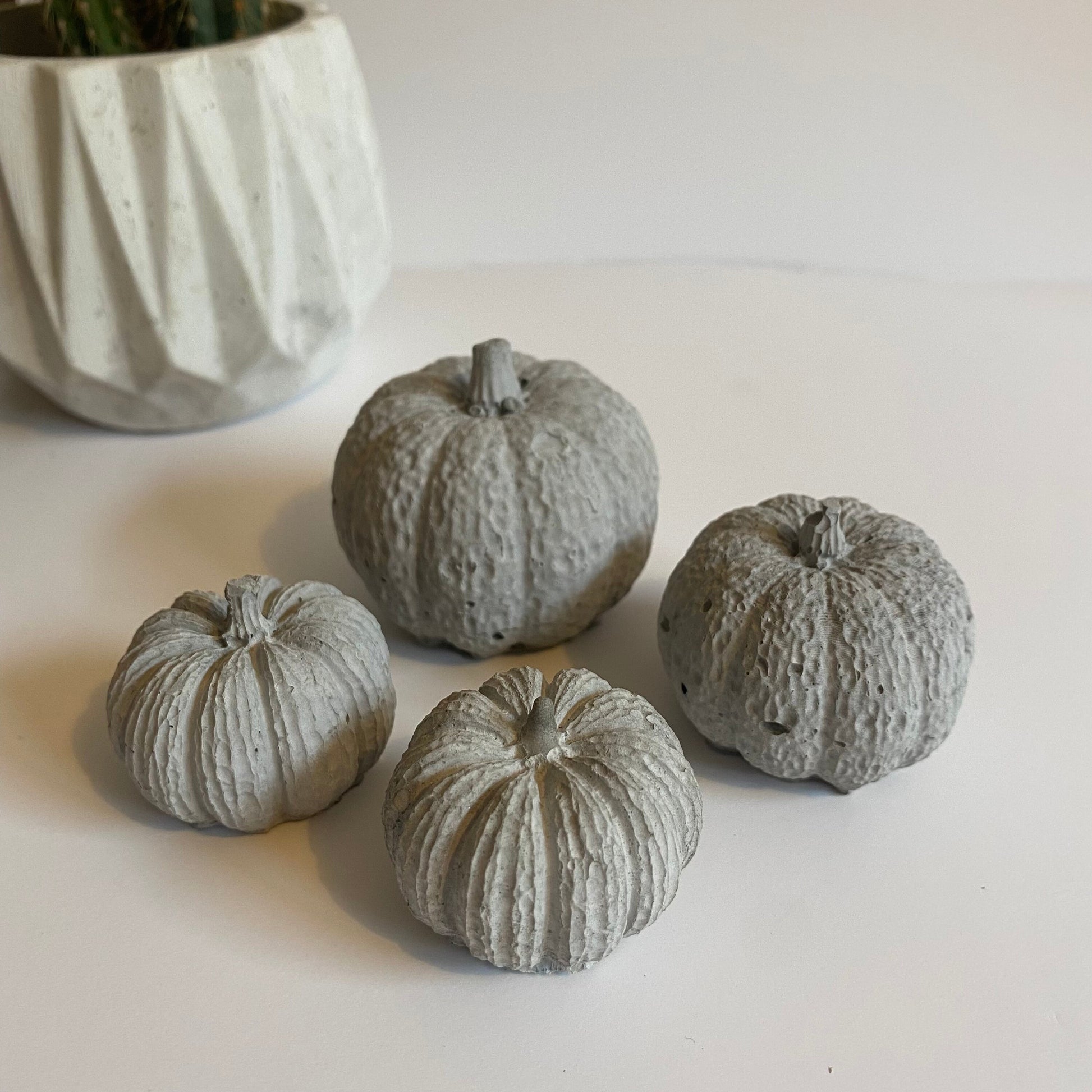 Concrete Pumpkins | Halloween Decor | Autumn Decor | Fall Decor | Autumnal Home