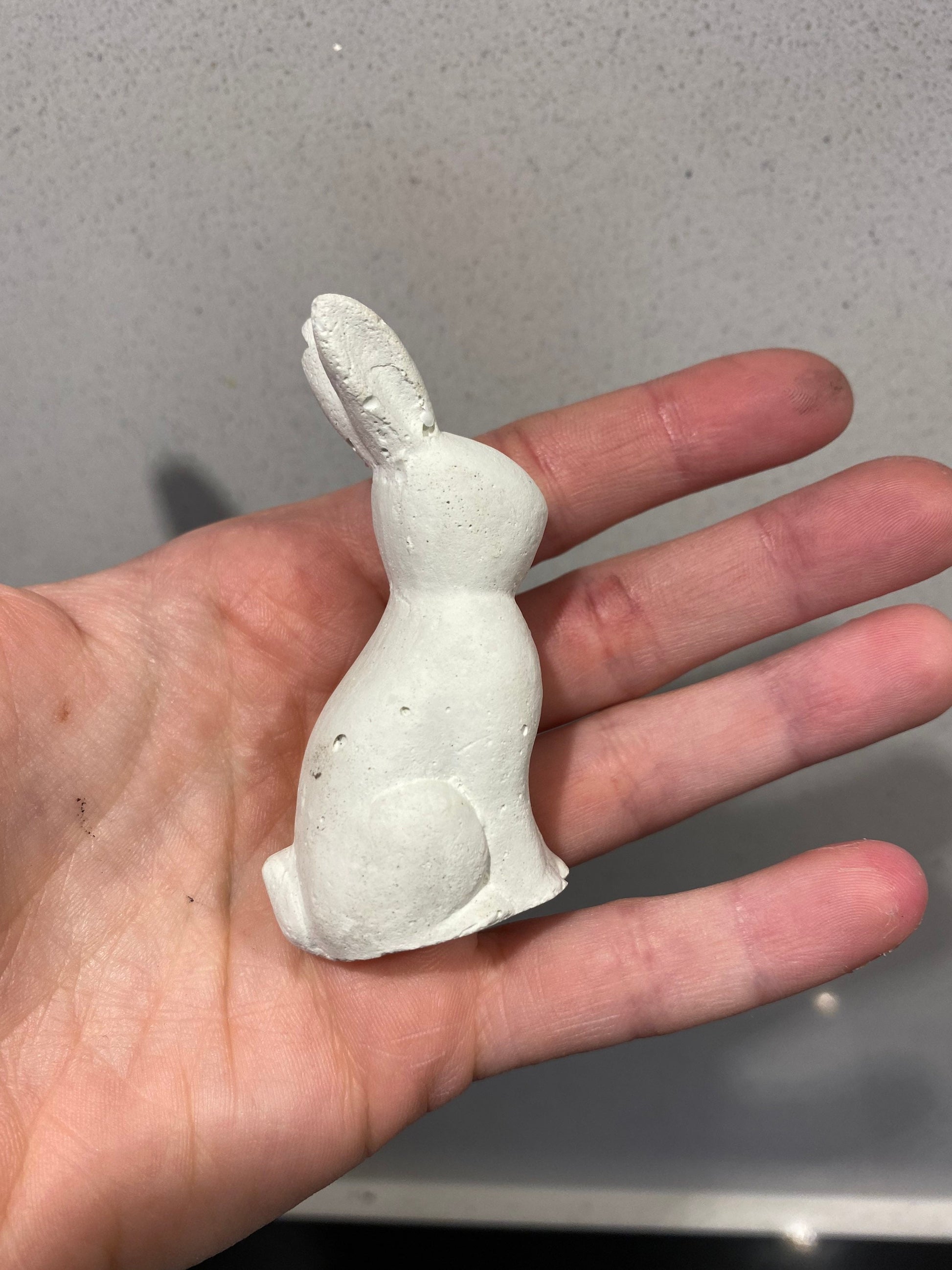 Concrete Easter Bunny | Easter Decor | Easter Rabbit | Styling Ornament