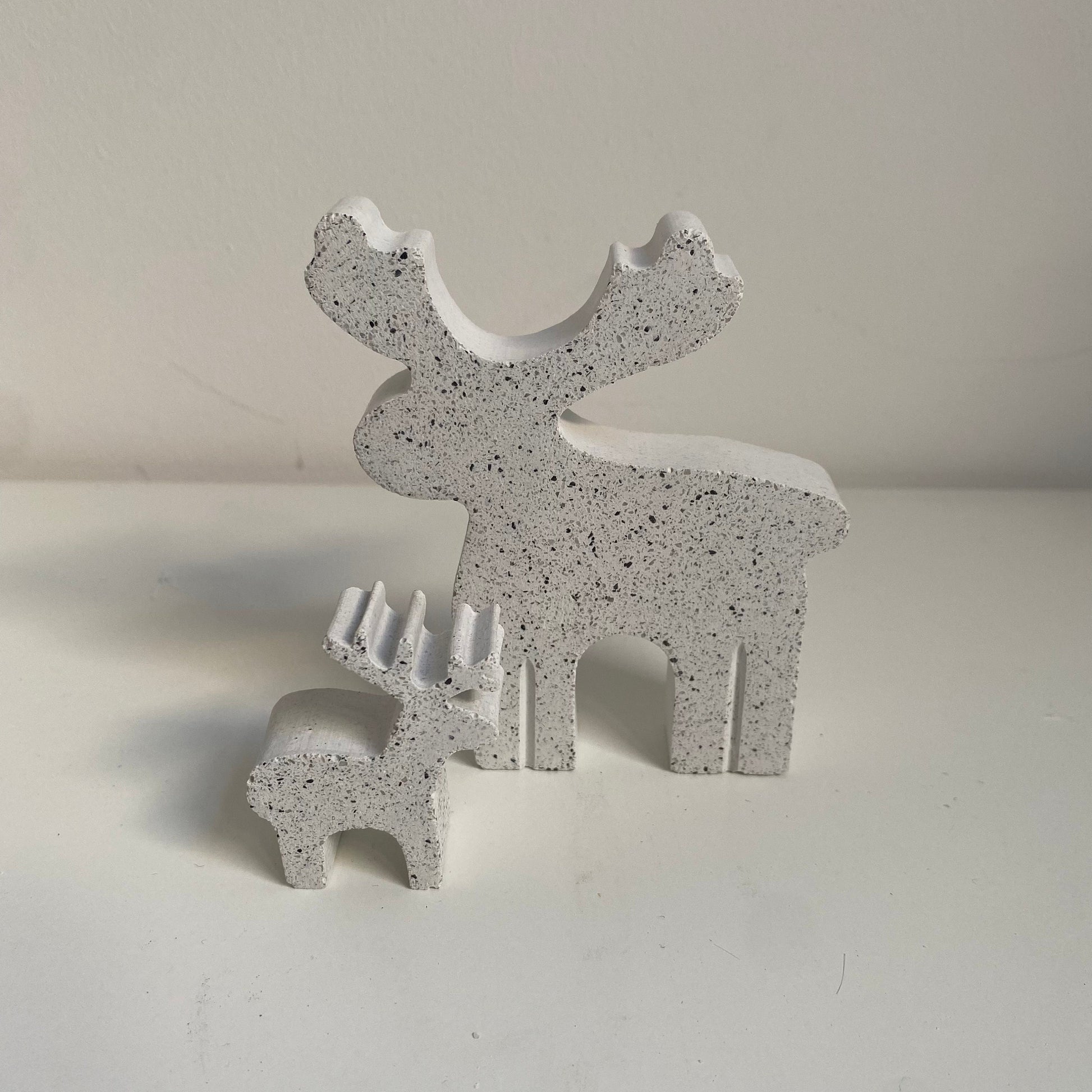 Concrete Reindeer | Winter Decor | Minimalist Christmas Decor | Xmas Elk