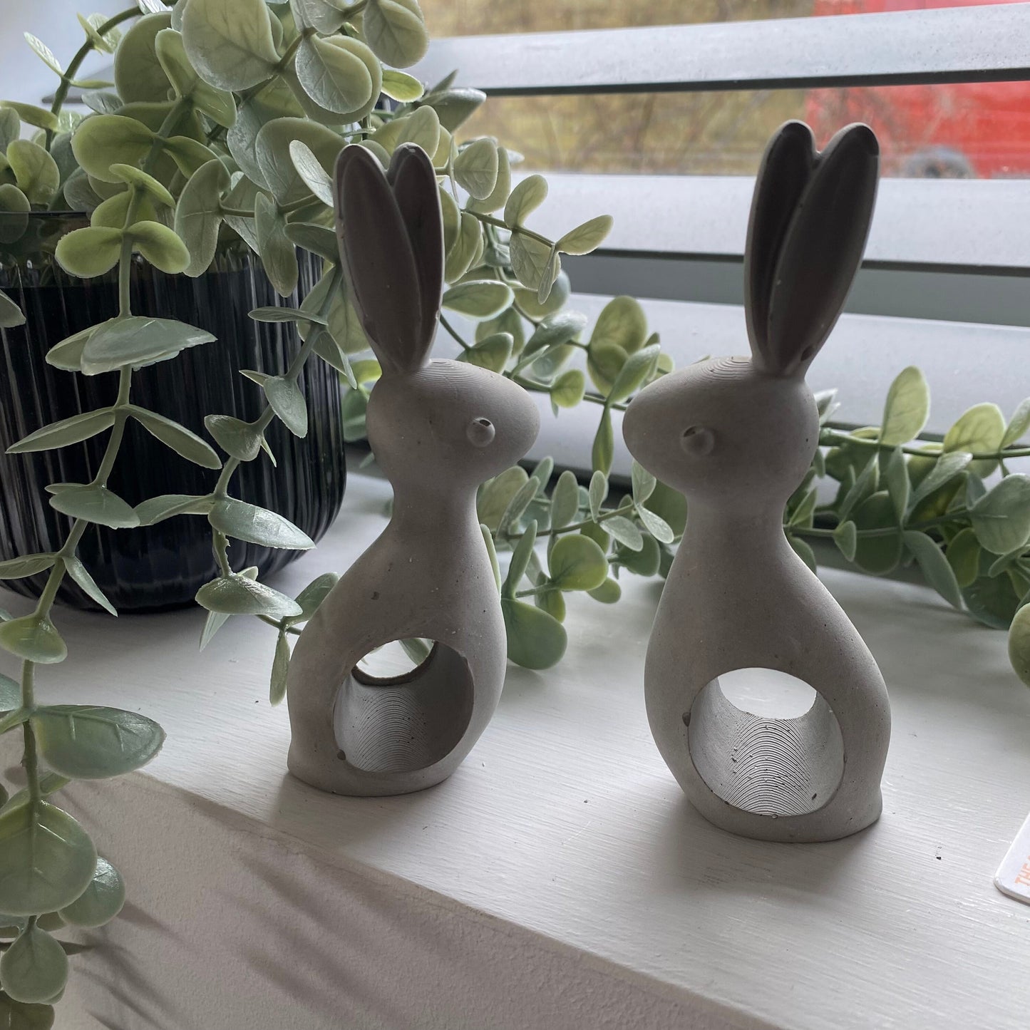 Concrete Easter Bunny | Easter Decor | Easter Rabbit | Styling Ornament