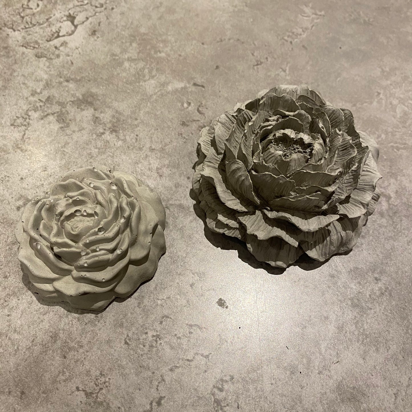 Concrete Peony Flower | Decorative Flowers | Peonies Ornament | Table Decor | Housewarming Gift